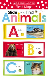 Front cover_Animals Abc: Scholastic Early Learners (slide And Find)