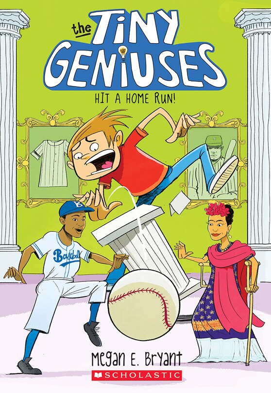 Front cover_Hit a Home Run! (Tiny Geniuses #3)