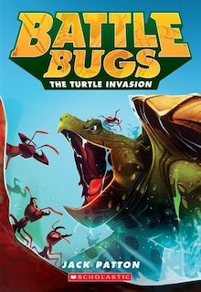 Front cover_The Battle Bugs #10: The Turtle Invasion