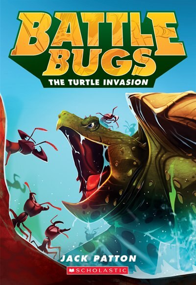 Front cover_The Battle Bugs #10: The Turtle Invasion
