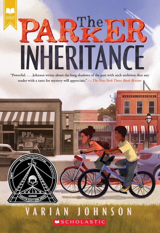 Front cover_The Parker Inheritance (Scholastic Gold)