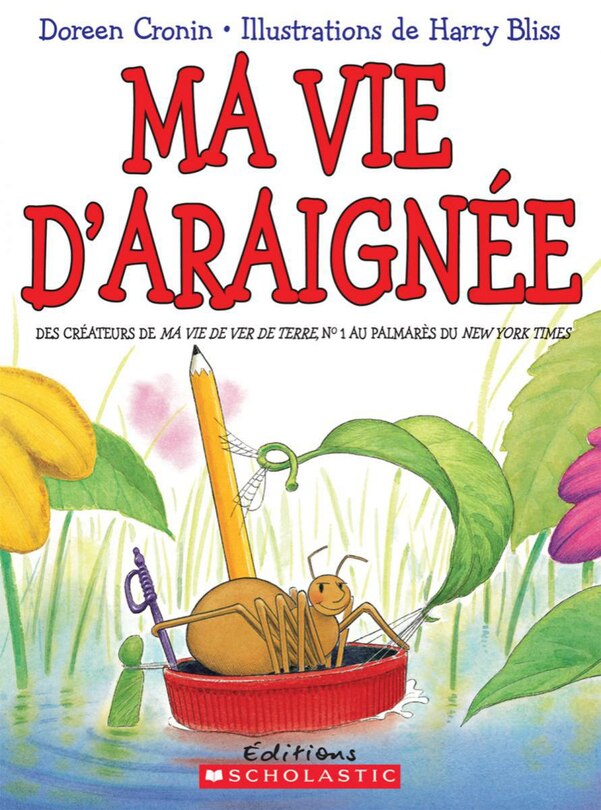 Couverture_Ma Vie d'araign&eacute;e