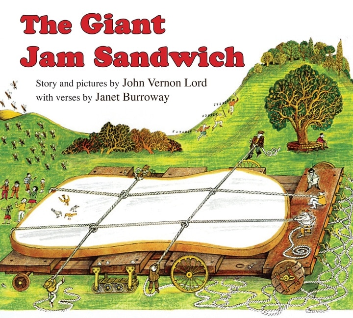 Front cover_The Giant Jam Sandwich Board Book Board Book