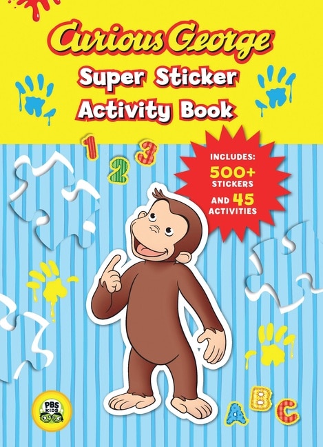 Front cover_Curious George Super Sticker Activity Book (CGTV)