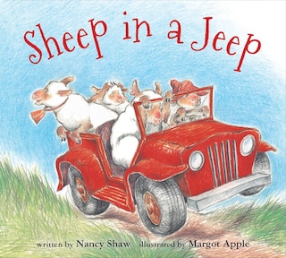 Front cover_Sheep In A Jeep Board Book