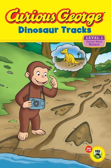 Front cover_Curious George Dinosaur Tracks