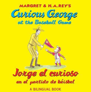 Front cover_Curious George at the Baseball Game/Jorge el curioso en el partido de béisbol