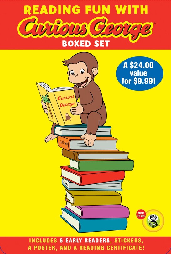 Front cover_Reading Fun with Curious George Boxed Set