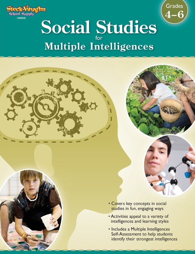 Couverture_Social Studies for Multiple Intelligences Reproducible Grades 4-6