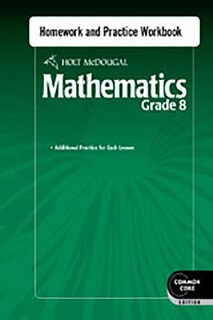 Homework and Practice Workbook Grade 8