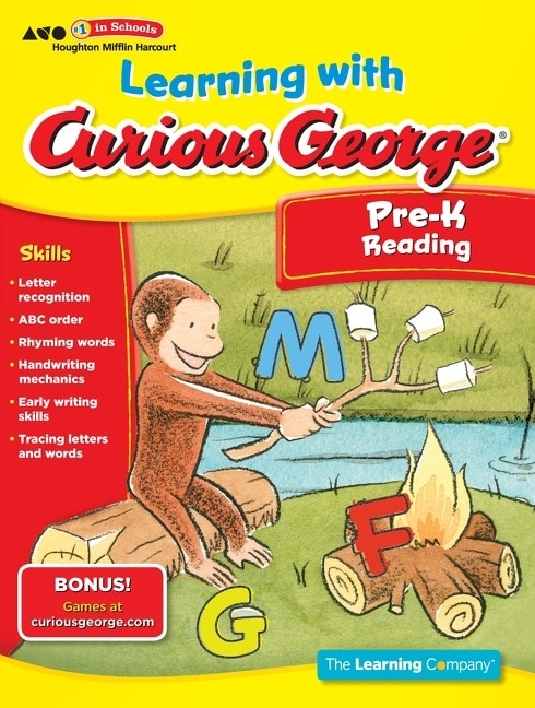 Couverture_Learning with Curious George Pre-K Reading