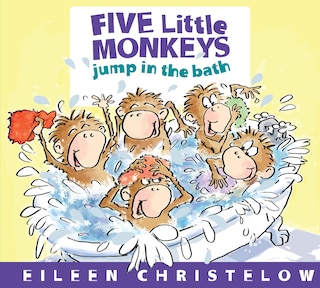 Couverture_Five Little Monkeys Jump In The Bath