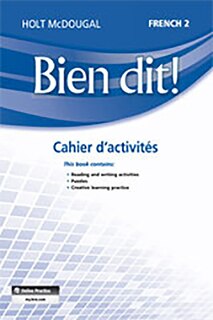 Couverture_Cahier d'Activit&eacute;s Student Edition Level 2