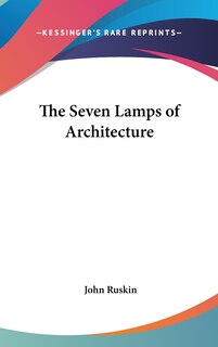 Couverture_The Seven Lamps of Architecture