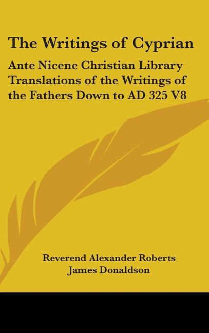 Front cover_The Writings of Cyprian
