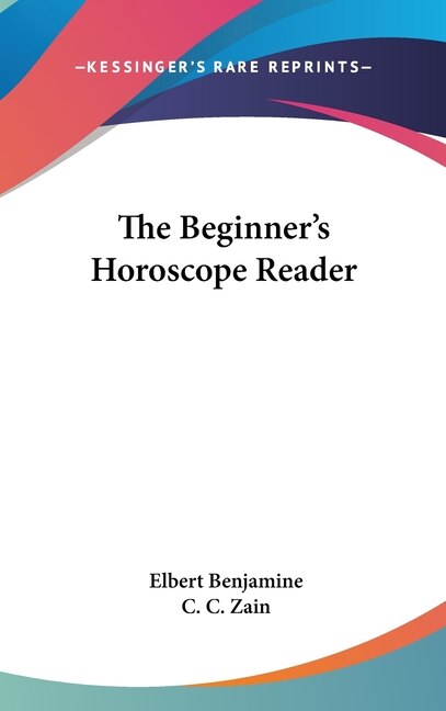 Couverture_The Beginner's Horoscope Reader