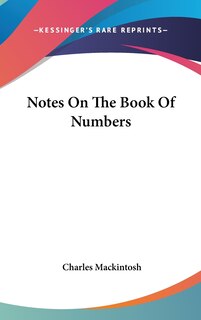 Couverture_Notes On The Book Of Numbers