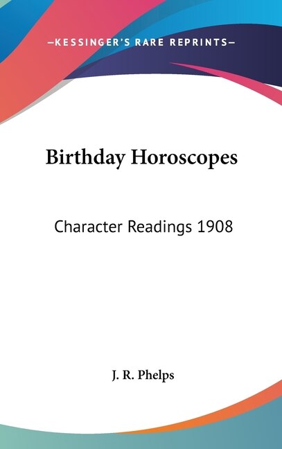 Front cover_Birthday Horoscopes