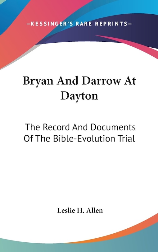 Couverture_Bryan And Darrow At Dayton
