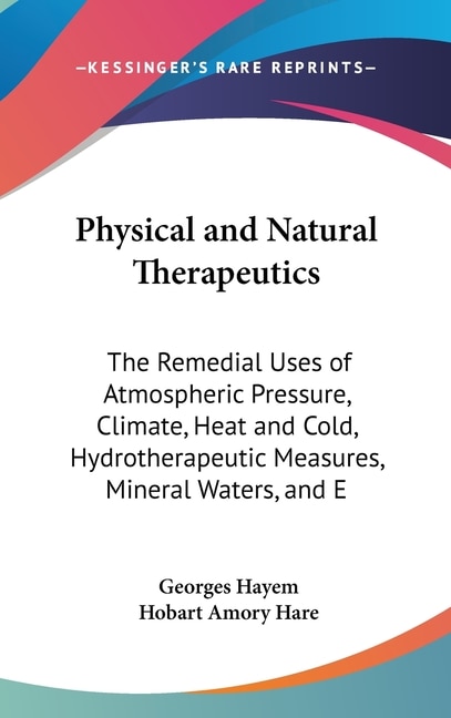 Front cover_Physical and Natural Therapeutics