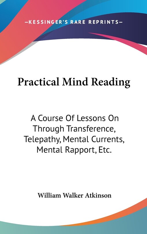 Front cover_Practical Mind Reading