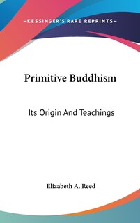 Front cover_Primitive Buddhism