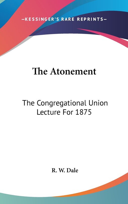 Front cover_The Atonement
