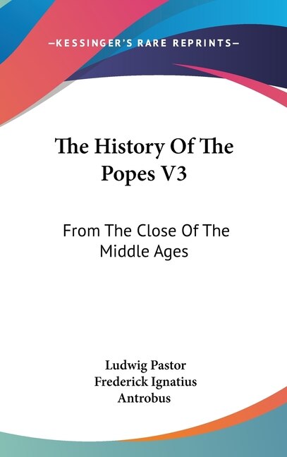 Couverture_The History Of The Popes V3