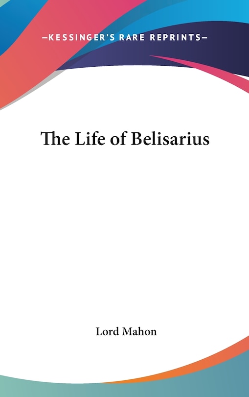 Front cover_The Life of Belisarius