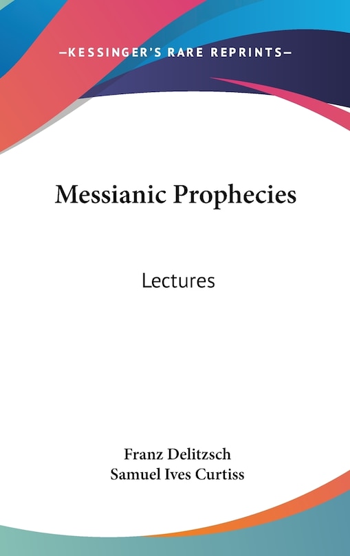 Front cover_Messianic Prophecies