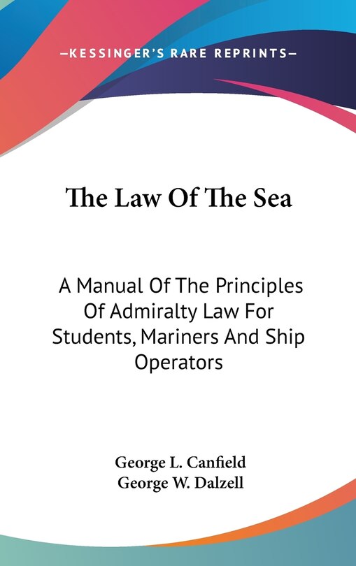 Couverture_The Law Of The Sea