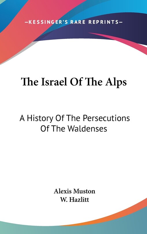 Couverture_The Israel Of The Alps