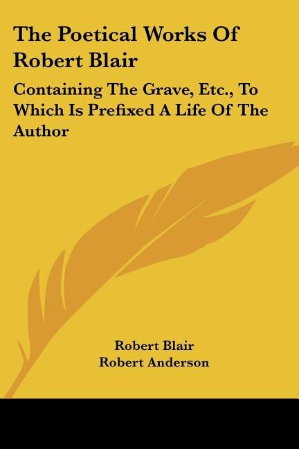 Couverture_The Poetical Works of Robert Blair