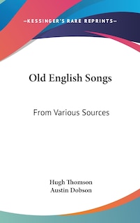 Front cover_Old English Songs