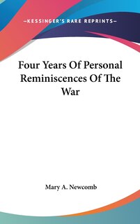 Front cover_Four Years Of Personal Reminiscences Of The War