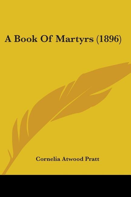Couverture_A Book Of Martyrs (1896)