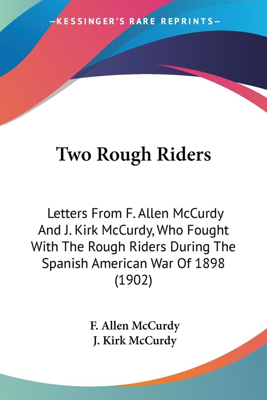 Front cover_Two Rough Riders