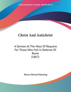 Front cover_Christ And Antichrist