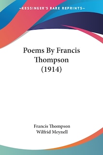 Couverture_Poems By Francis Thompson (1914)