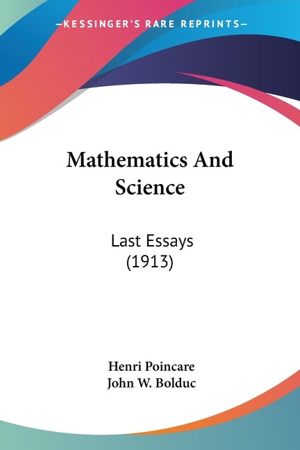 Front cover_Mathematics And Science