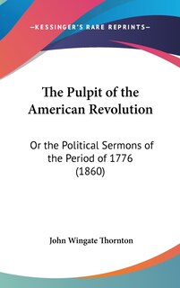 Couverture_The Pulpit of the American Revolution