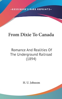 Couverture_From Dixie To Canada