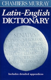 Front cover_Chambers Murray Latin-English Dictionary