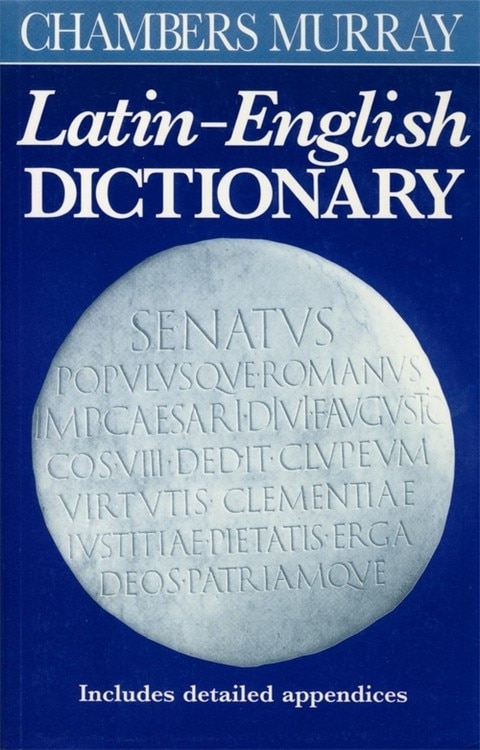 Front cover_Chambers Murray Latin-English Dictionary