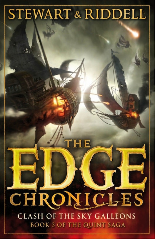 Front cover_The Edge Chronicles 3: The Clash Of The Sky Galleons