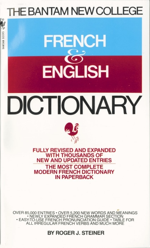 Front cover_The Bantam New College French & English Dictionary