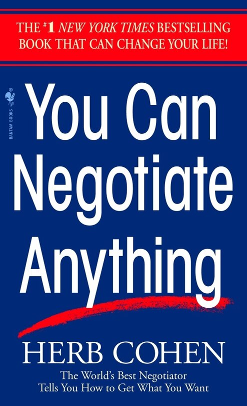 Front cover_You Can Negotiate Anything