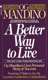 Front cover_A Better Way To Live