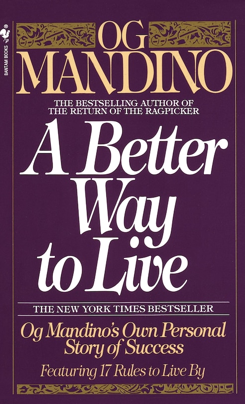 Front cover_A Better Way To Live