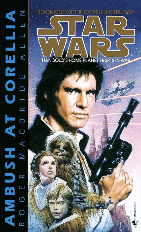 Front cover_Ambush at Corellia: Star Wars Legends (The Corellian Trilogy)